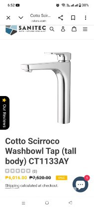 Cotto Original Thailand Tall Basin Faucet (Model: Ct1133ay)